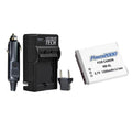 NB-6L Battery and Charger for Canon SX710, SX610, D30, SX530, SD3500, SX280