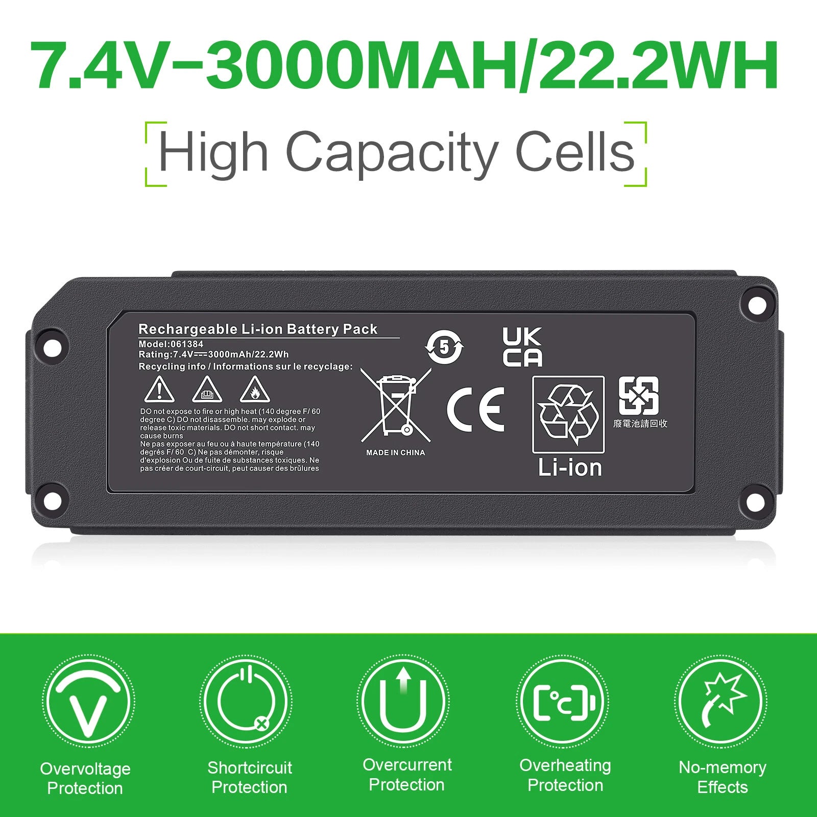 Battery for Bose Soundlink II III Speaker 330105 330107 359495 359498 404600