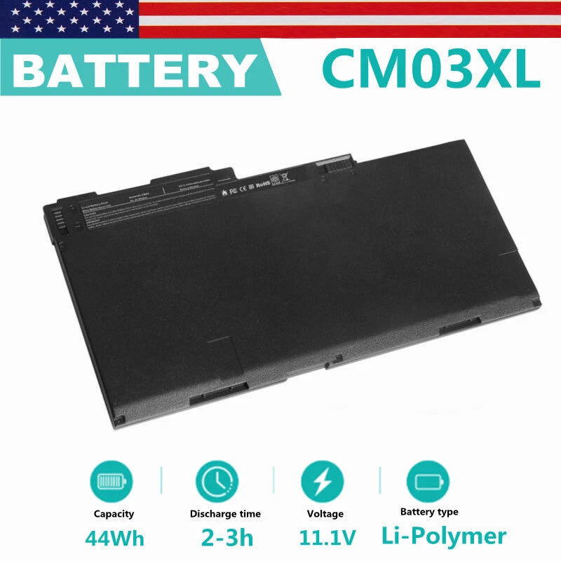 CM03XL battery for HP EliteBook 840 845 850 740 745 750 G1 G2 Series 717376 CM03
