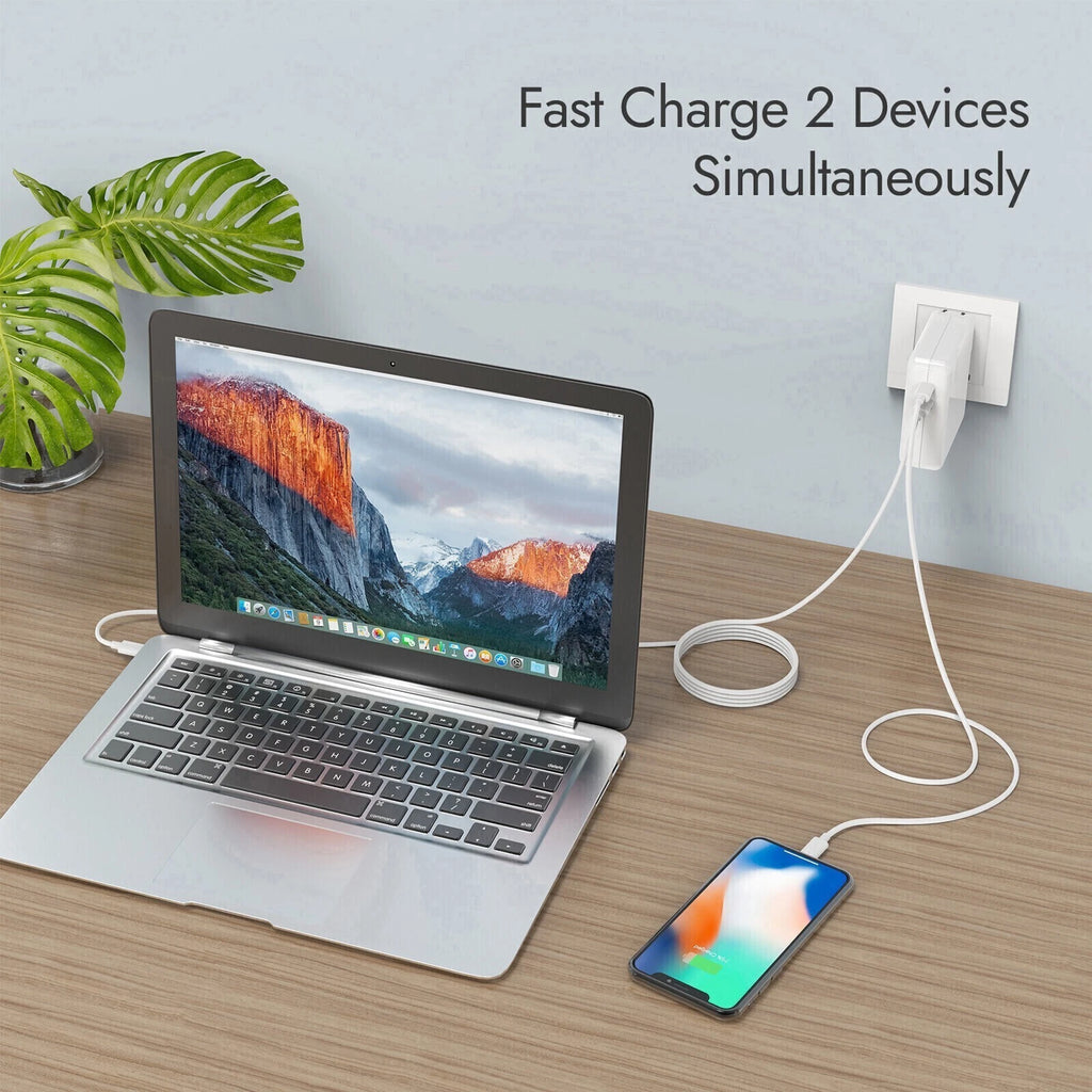 140W Type C USB-C to M3 Travel Power Adapter for Apple MacBook A1385 USB iPhone