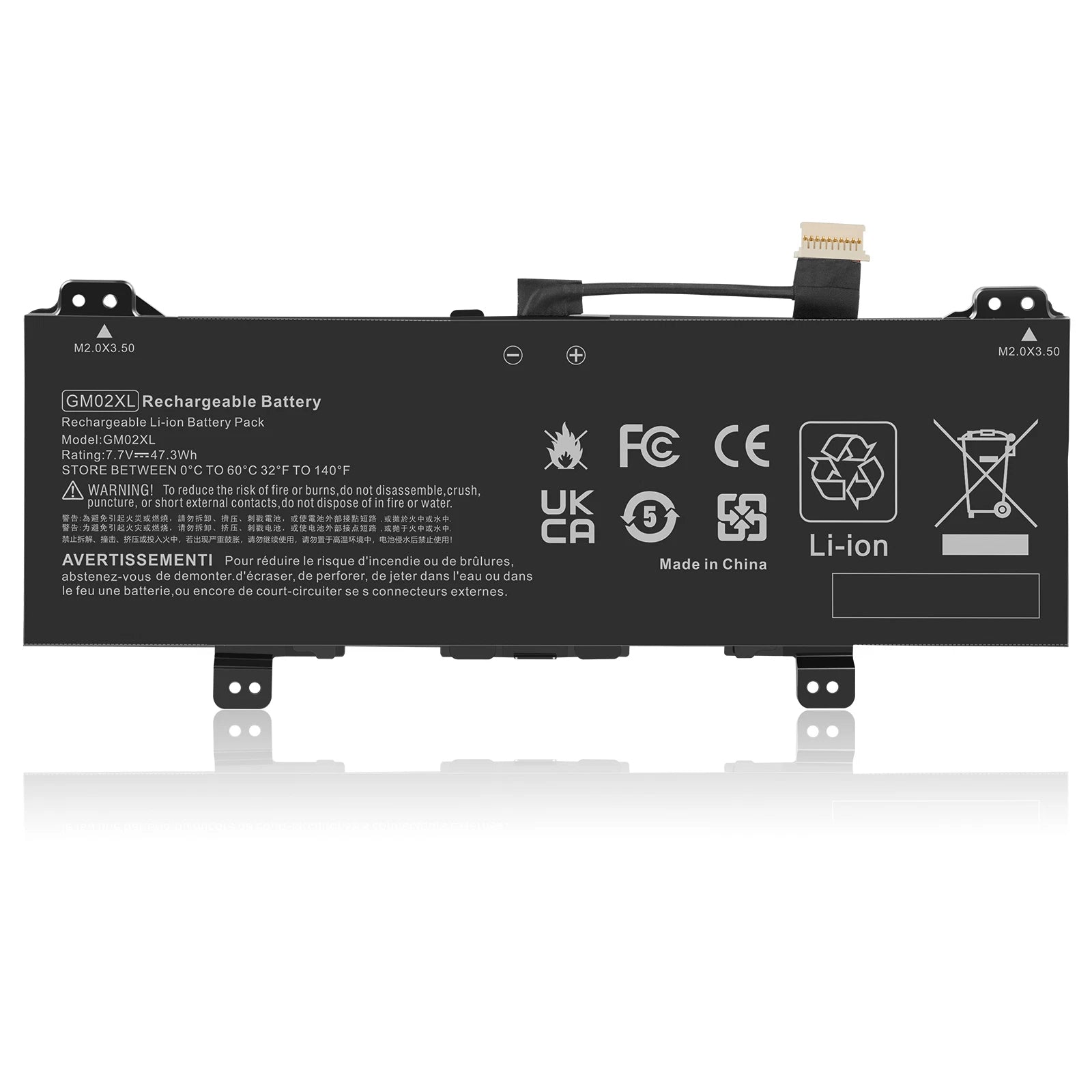 NEW Battery GM02XL For HP Chromebook 14-CA061DX 917679-271 HSTNN-DB7X 917725-855