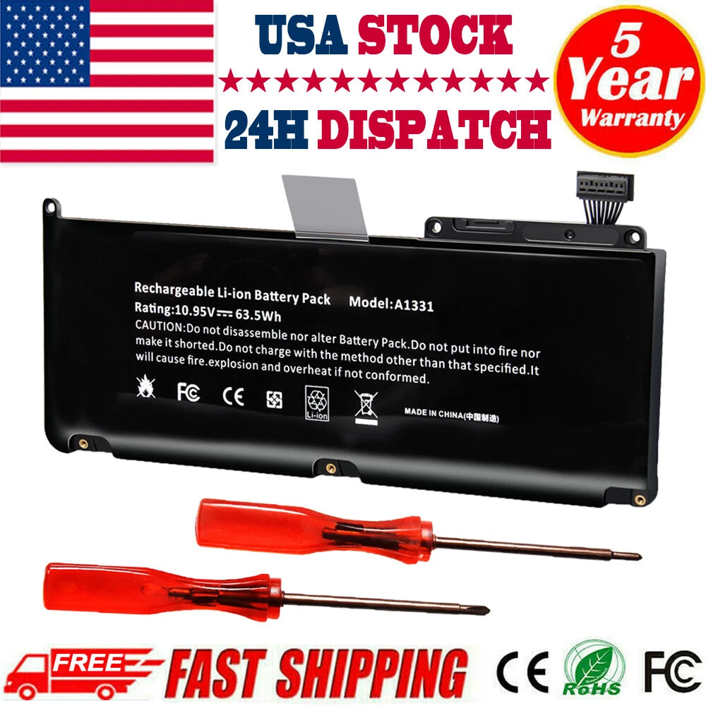 A1331 Battery For Apple MacBook Pro 13" 15" 17" A1342 Late 2009 Mid 2010 Unibody