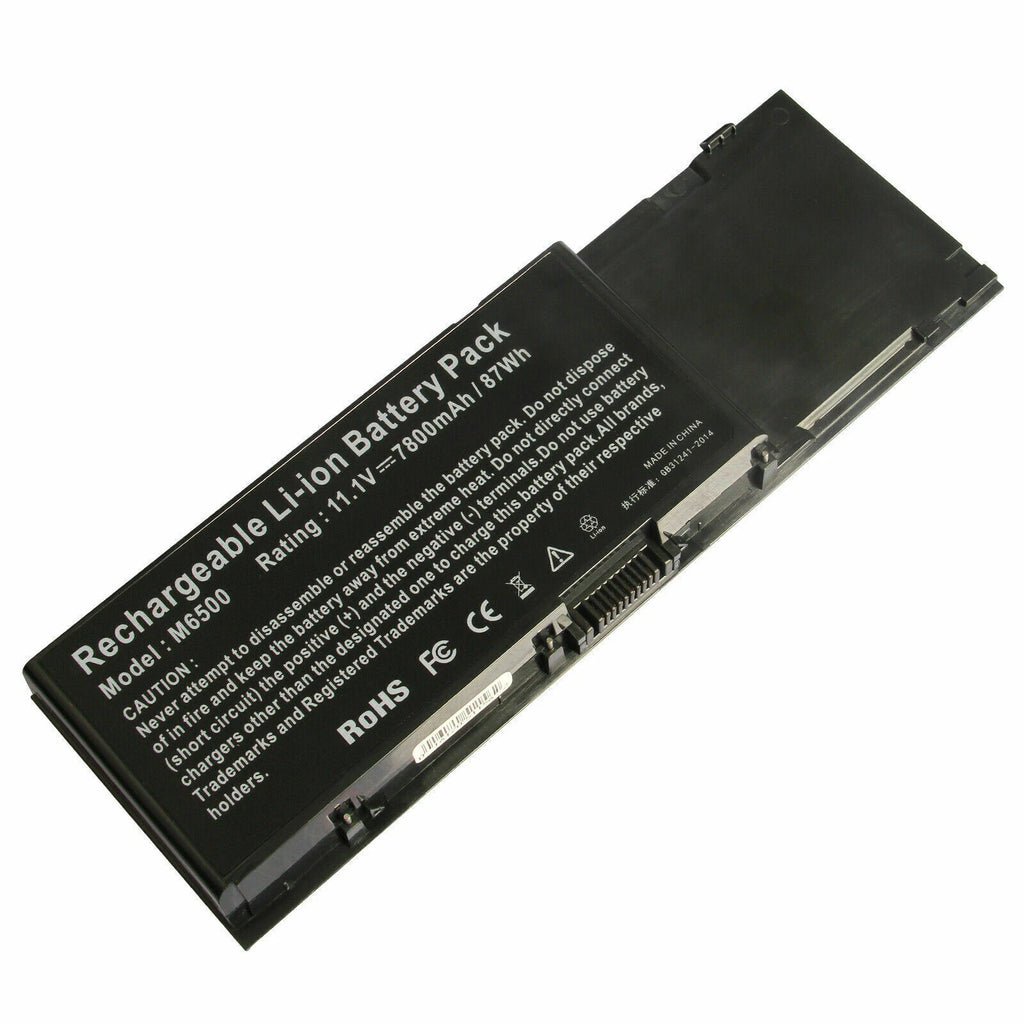 Battery for Dell Precision M2400 M4400 M6400 M6500 8M039 C565C 312-0873 7800mAh