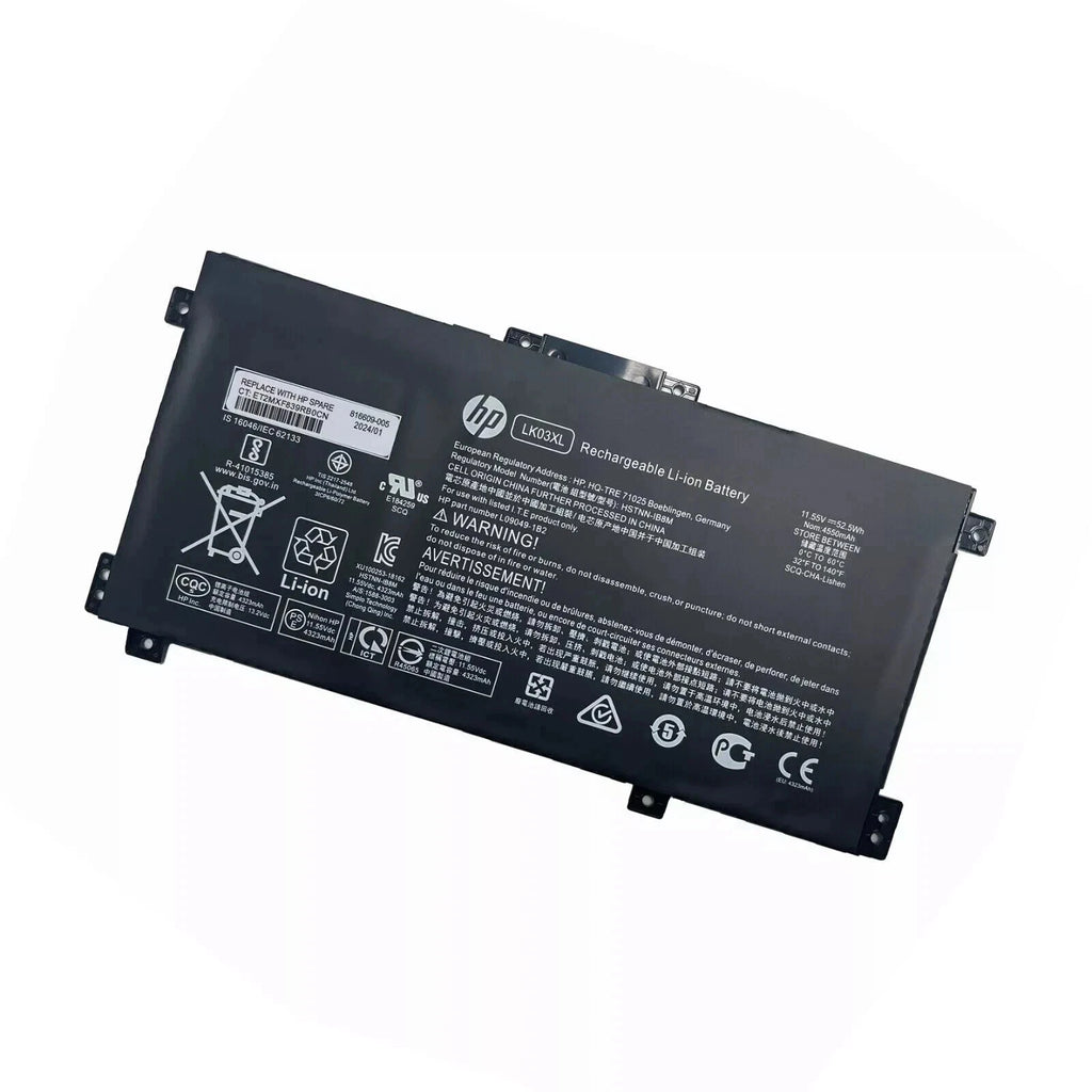 Genuine LK03XL Battery For HP ENVY X360 15-BP 15M-BQ 17M-CE 17-BW L09281-855