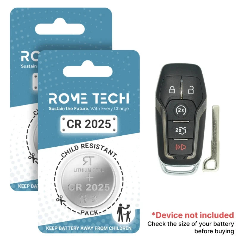 Key Fob Battery Replacement for Lincoln MKZ 2017 2016 2015 2014 2013