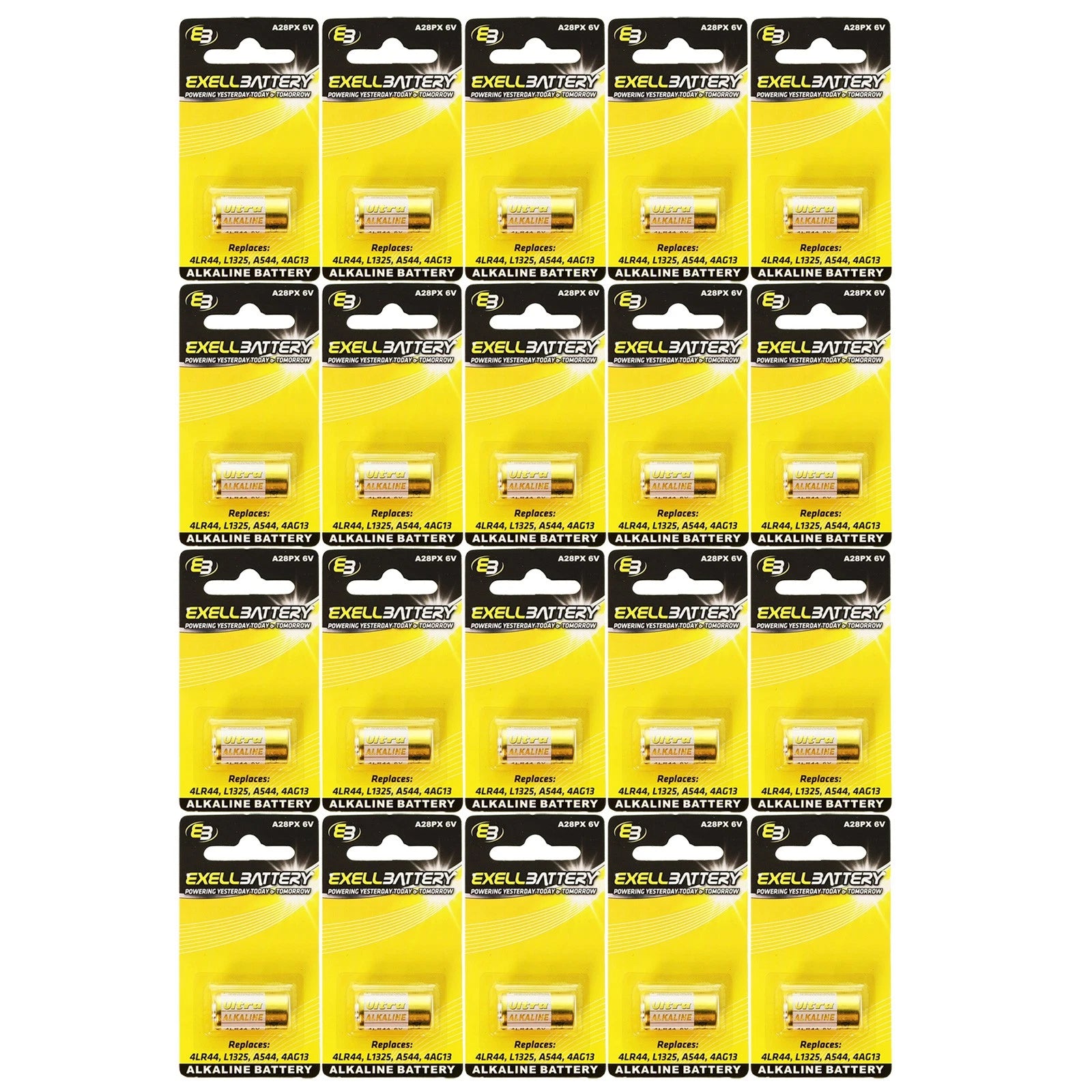 20x Alkaline 6V Battery Compatible With 4LR44 L1325 A544 4AG13 Innoteck Receiver