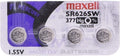 Maxell 377 SR626SW 1.55 Volt Silver Oxide Watch Batteries Factory Hologram (4...