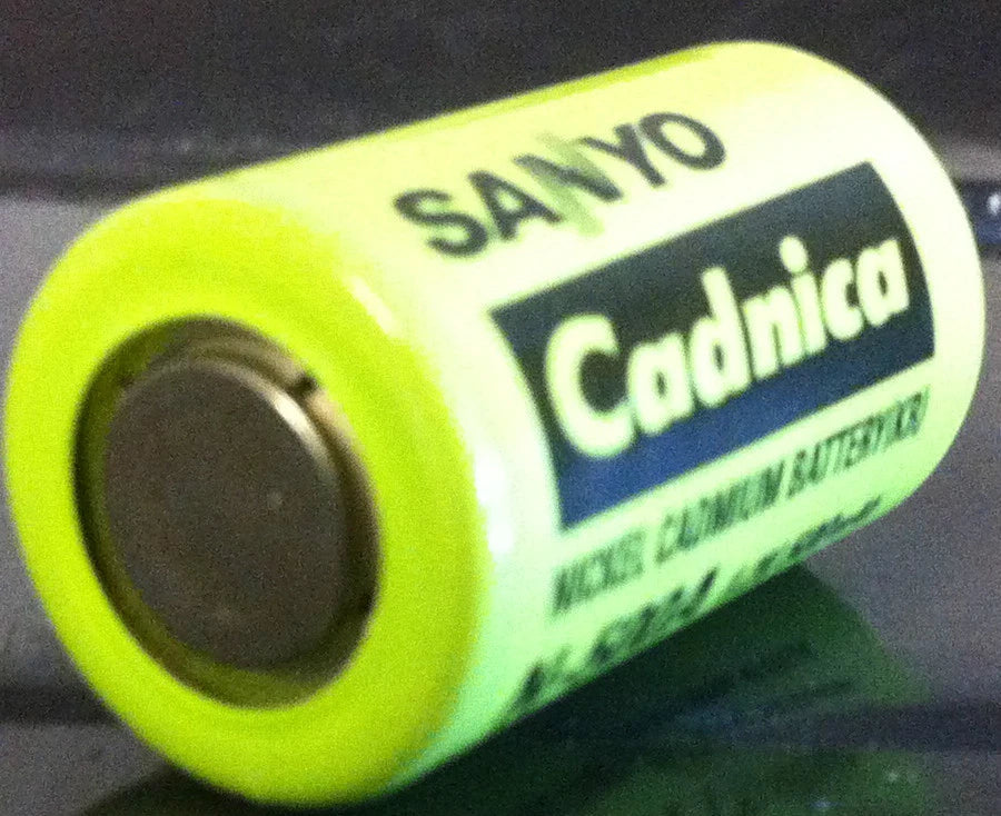 Brand New Sanyo Cadnica N-500A 1.2V 500mAh Nickel Cadmium Battery NICAD
