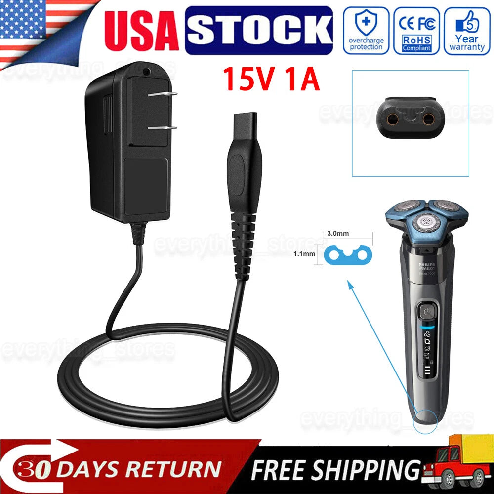 AC Adapter Charger for Philips Norelco 7310XL 7315XL 7325XL Shaver Power Supply