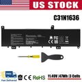 For ASUS VivoBook Pro M580V X580VD X580GD M580GD 0B200-02580200 C31N1636 Battery