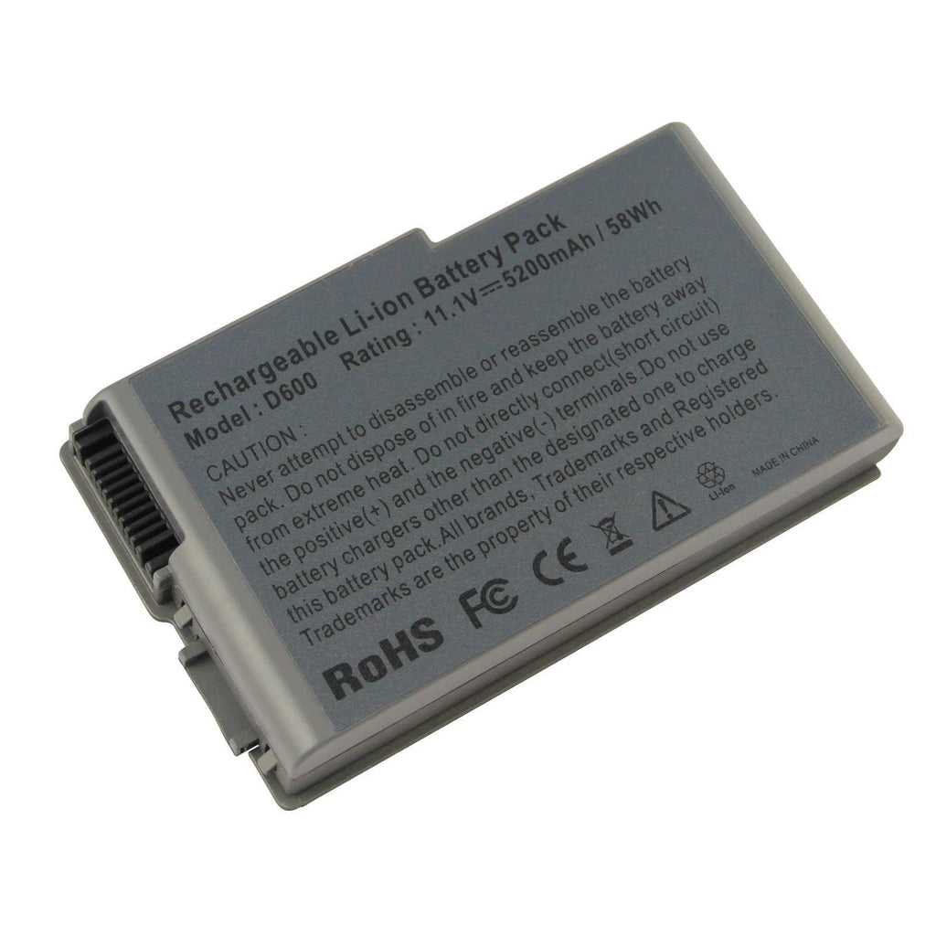Fancy Laptop Battery for Dell Latitude D520 D500 D600 D610 C1295 New 6 Cell