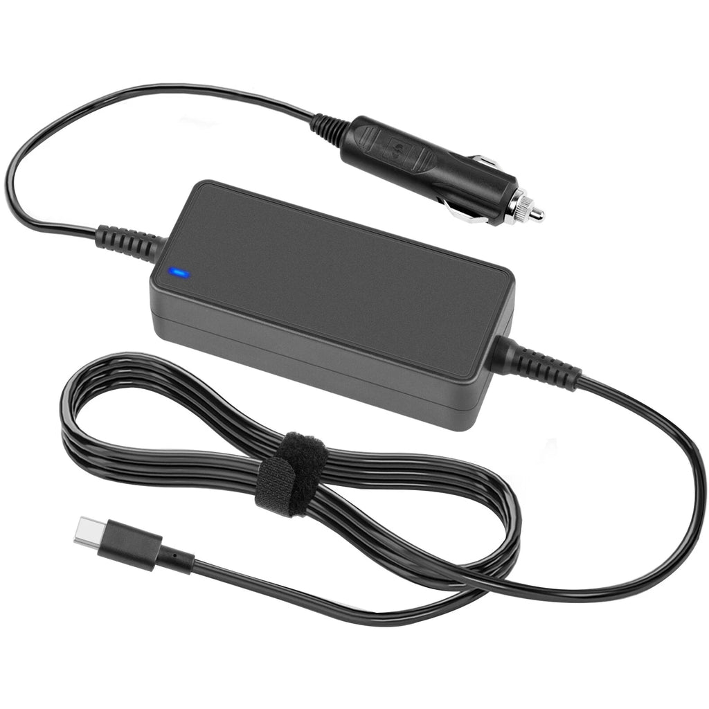 Laptop USB-C Car Charger for Lenovo Thinkpad E585 E590 E470 E490 L480 L390 T590