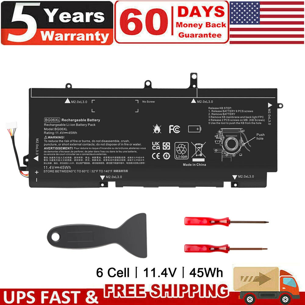 ?BG06XL Battery for HP EliteBook 1040 G3 Series BG06045XL 804175-181 804175-1B1