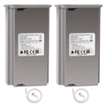 2X Battery Replace for Tactacma Hunting Camera Reveal X Gen 3.0, 2.0, X Pro 3.0