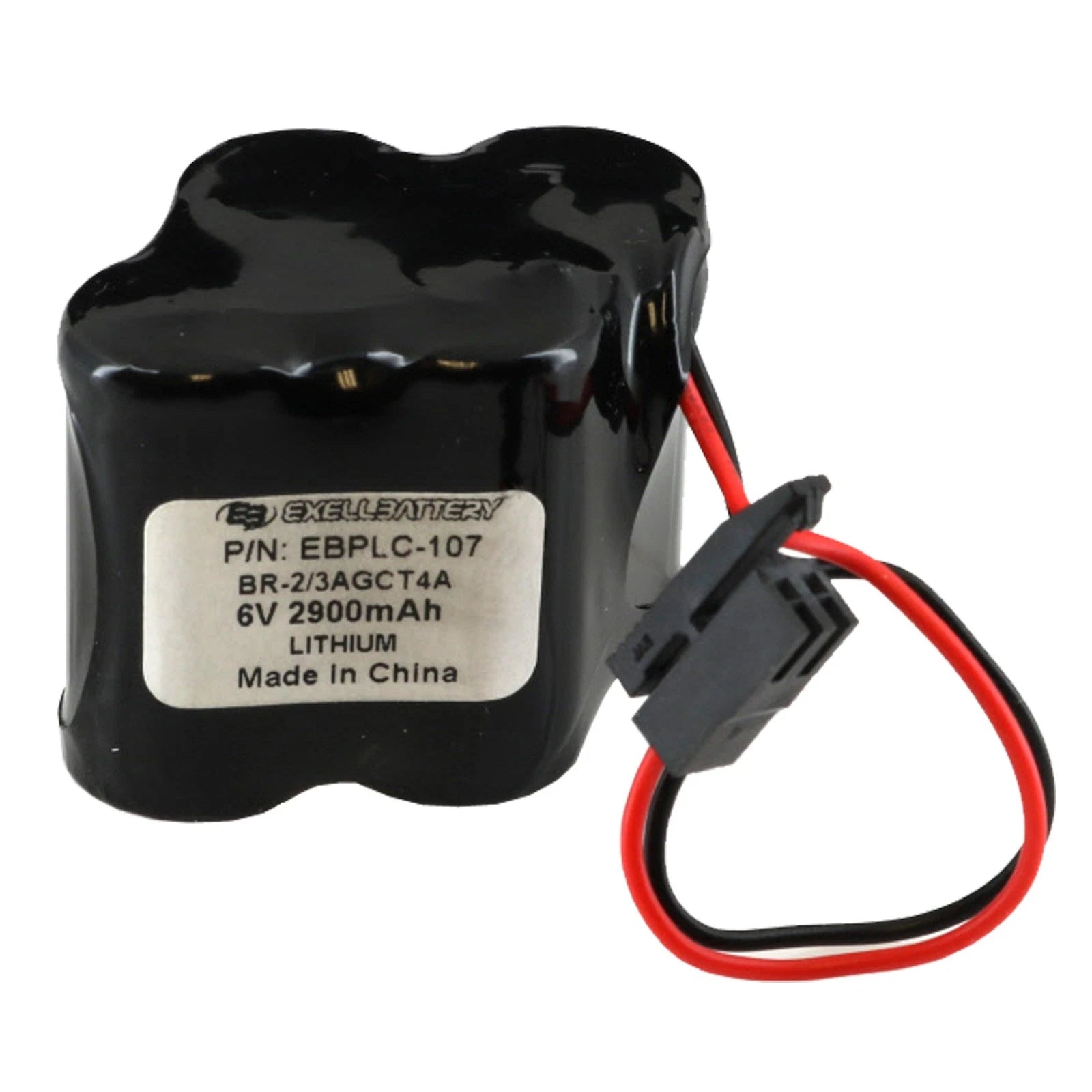 PLC Computer Emergency Light Battery Fits CUSTOM-107 Matt Pack A06B-6114-K504