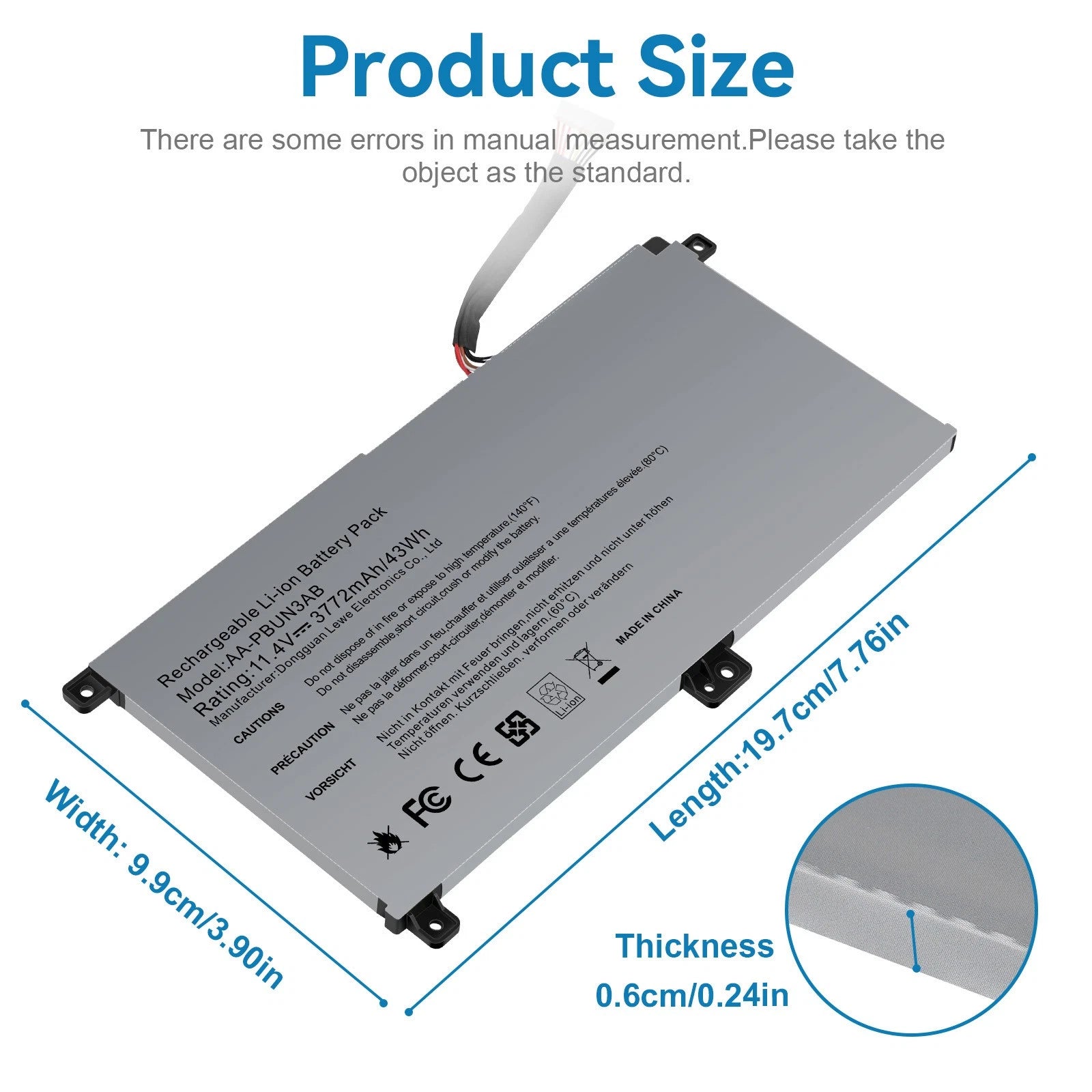 AA-PBUN3AB Laptop Battery For Samsung NP530E5M NP300E4M 7 Spin NP740U AA-PBUN3QB