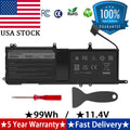 99Wh Battery for Dell Alienware 15 R3 R4 17 R4 R5 9NJM1 P69F P69F001 P69F002