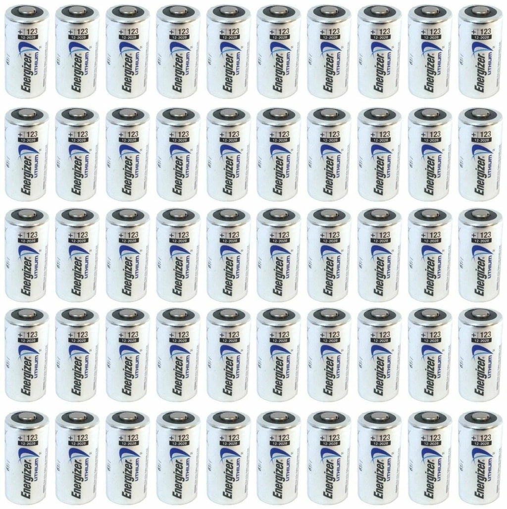 10 X FRESH NEW ENERGIZER CR123A DL123 123 EL123 CR17345 LITHIUM BATTERY EXP 2030