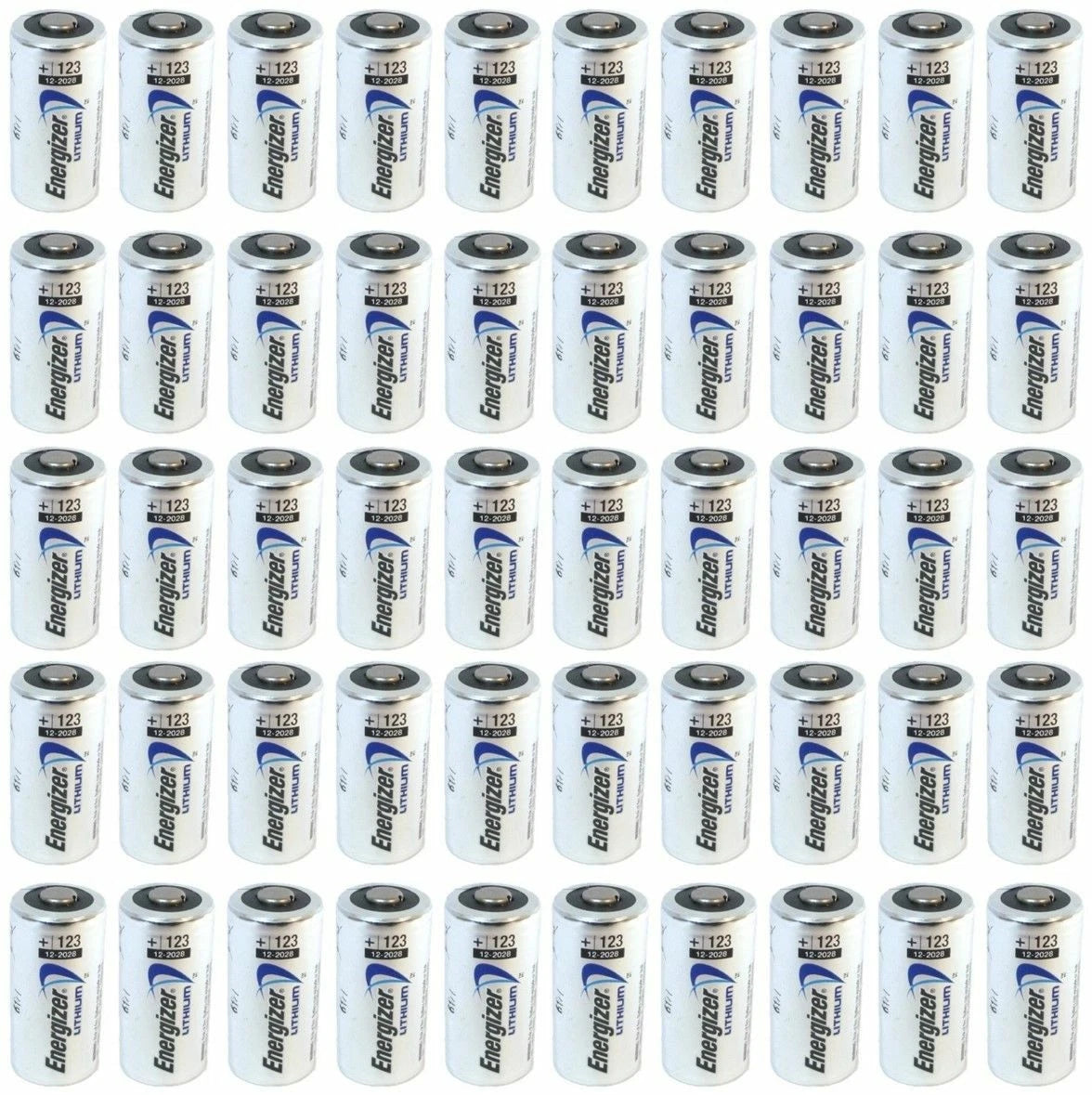 10 X FRESH NEW ENERGIZER CR123A DL123 123 EL123 CR17345 LITHIUM BATTERY EXP 2030
