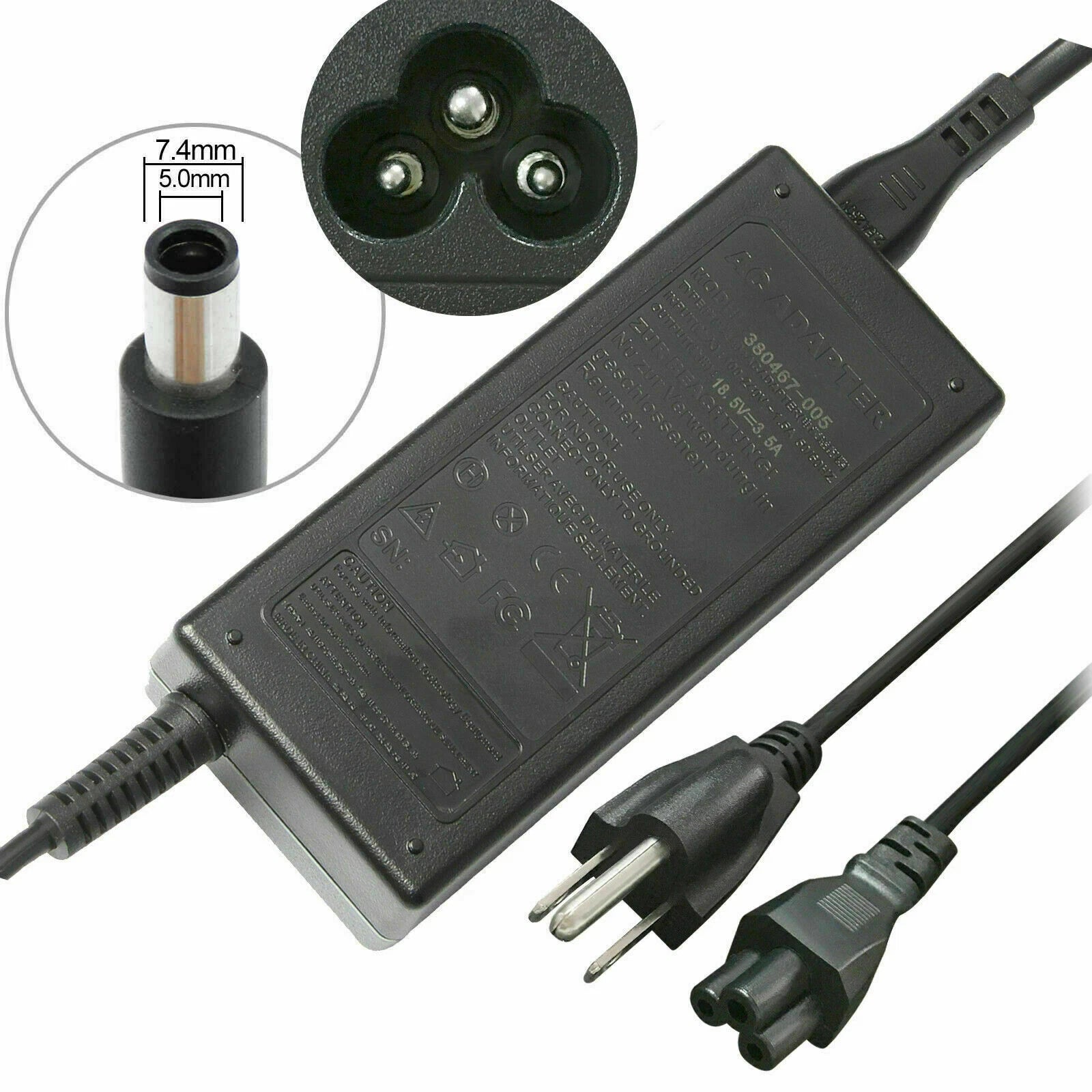 AC Adapter Charger for HP Elitebook 8570p 6930p 8440p 8460p 2540p 2560p 8560p