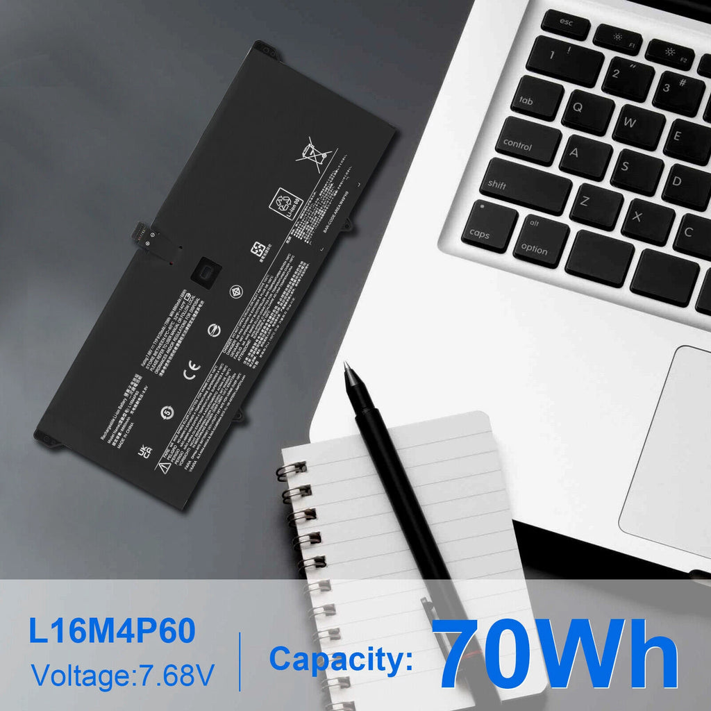 Replace L16M4P60 5B10N01565 Battery For LENOVO YOGA 920 920-13IKB YOGA 6 PRO 70W