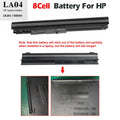 ??LA04 Battery For HP Pavilion 14 15 TouchSmart Series 728460-001 8Cell 4400mAh