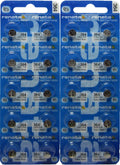 20 Pcs Renata Swiss Made Silver Oxide 364 Watch 0% MERCURY Battery