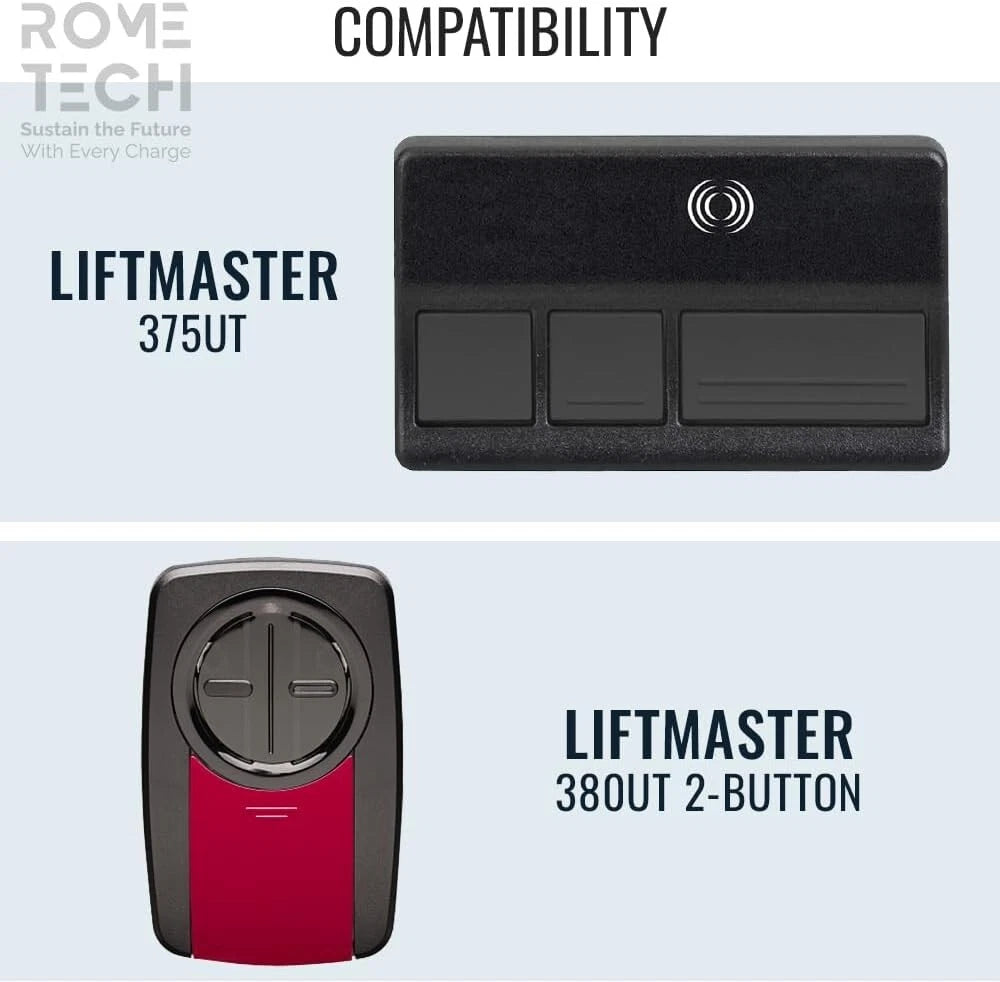 Garage Door opener remote Battery Compatible with Genie, Linear, LiftMaster