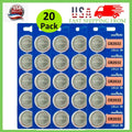 20 Fresh SONY/MURATA CR2032 DL2032 CR2032 CMOS Lithium 3V Watch Battery Exp 2030