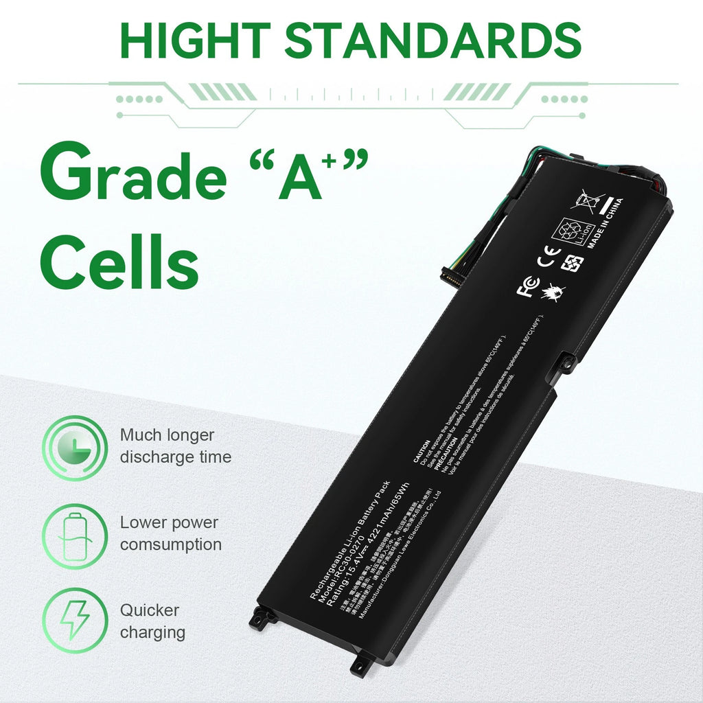 RC30-0270 Battery for Razer Blade 15 Base 2018 2019 GTX 1660 Ti Base RZ09-0270