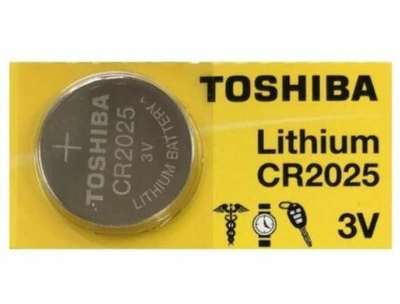10 New Original Toshiba CR2025 CR 2025 3V LITHIUM BATTERY BR2025 DL2025 Watch