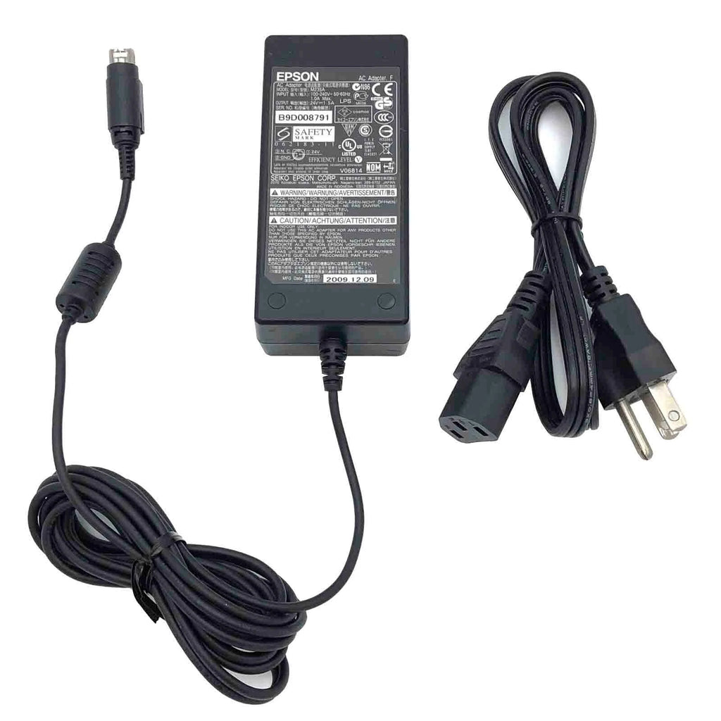 Open Box Epson PS-180 Power Adapter M159B M159A Printers C8255343 TM-T88V M244A
