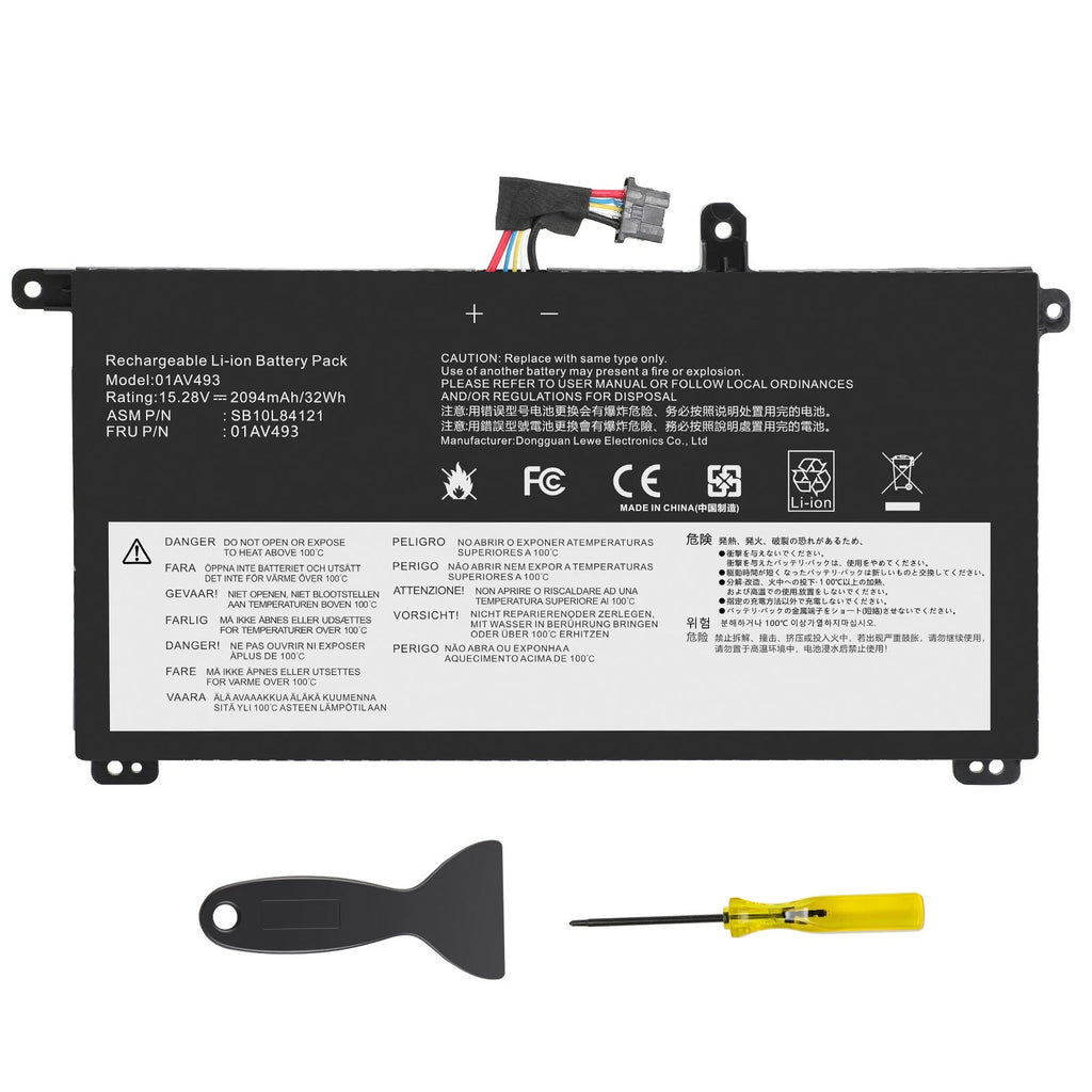 ?LOT 01AV493 Battery for Lenovo ThinkPad T570 T580 P51S P52s 00UR890 00UR892 NEW