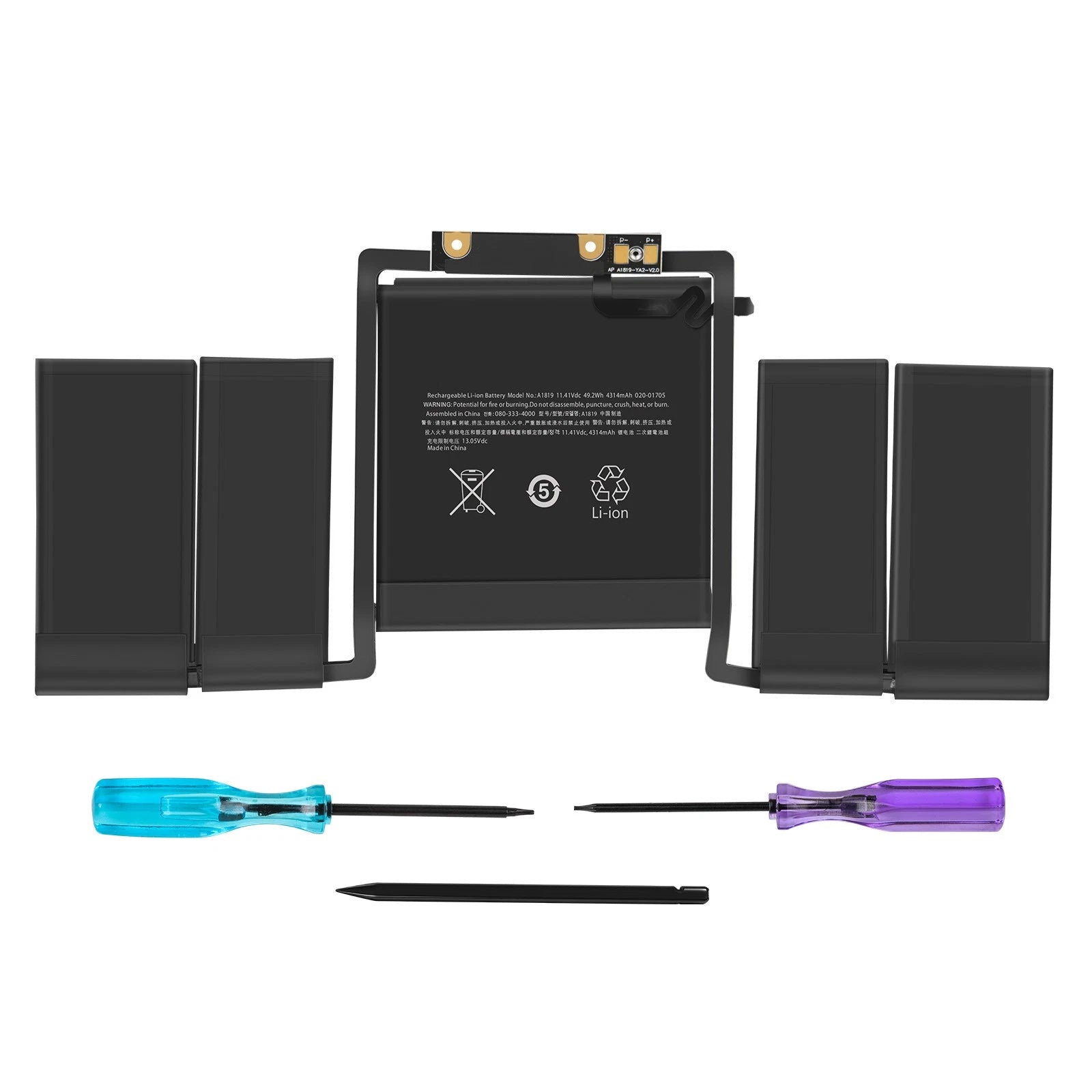 A1706 A1819 Battery For MacBook Pro 13"A1706 Late 2016, Mid 2017 EMC 3071 3163