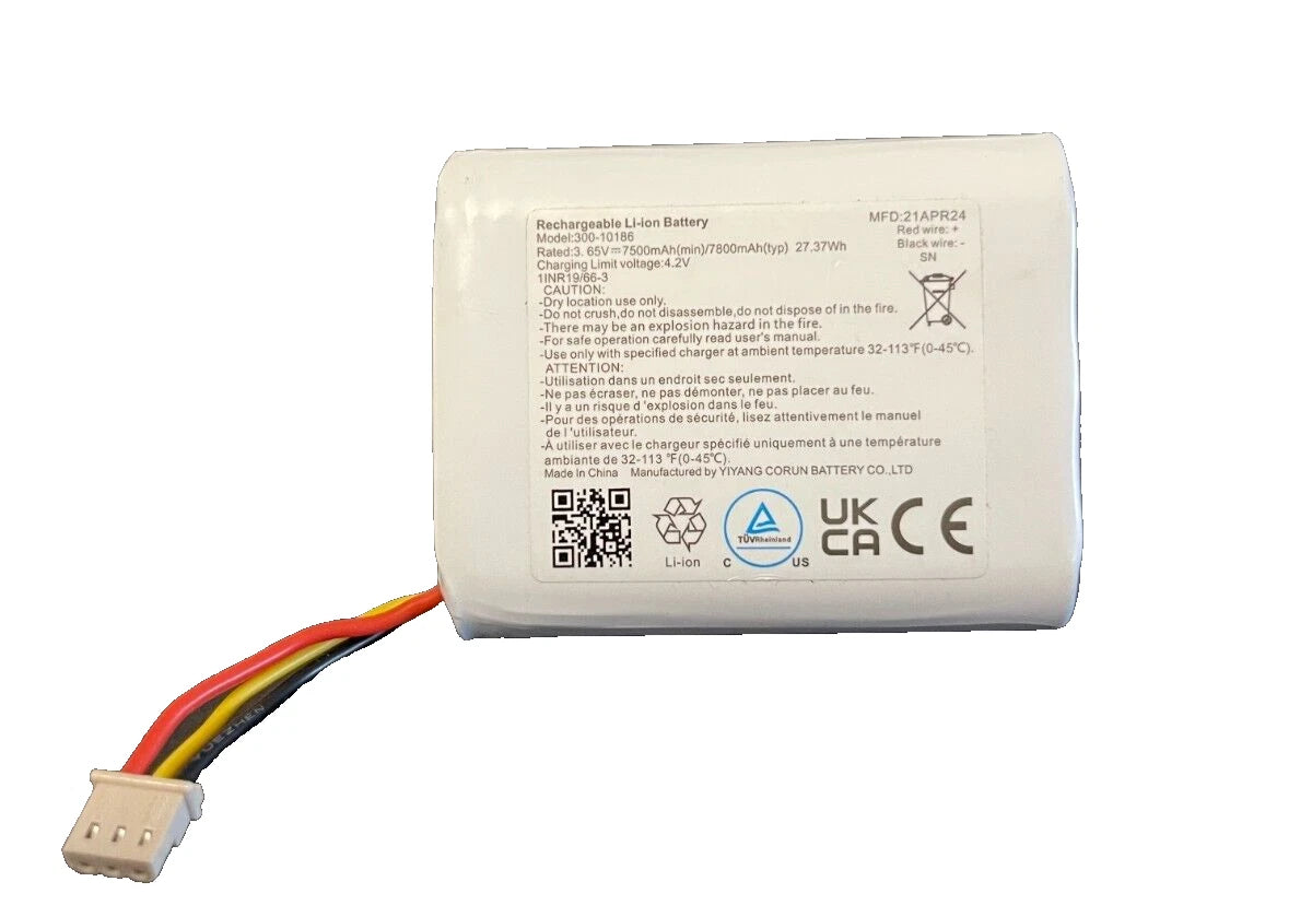 Brand New Honeywell 300-10186 Battery for Command Smart Security Panel