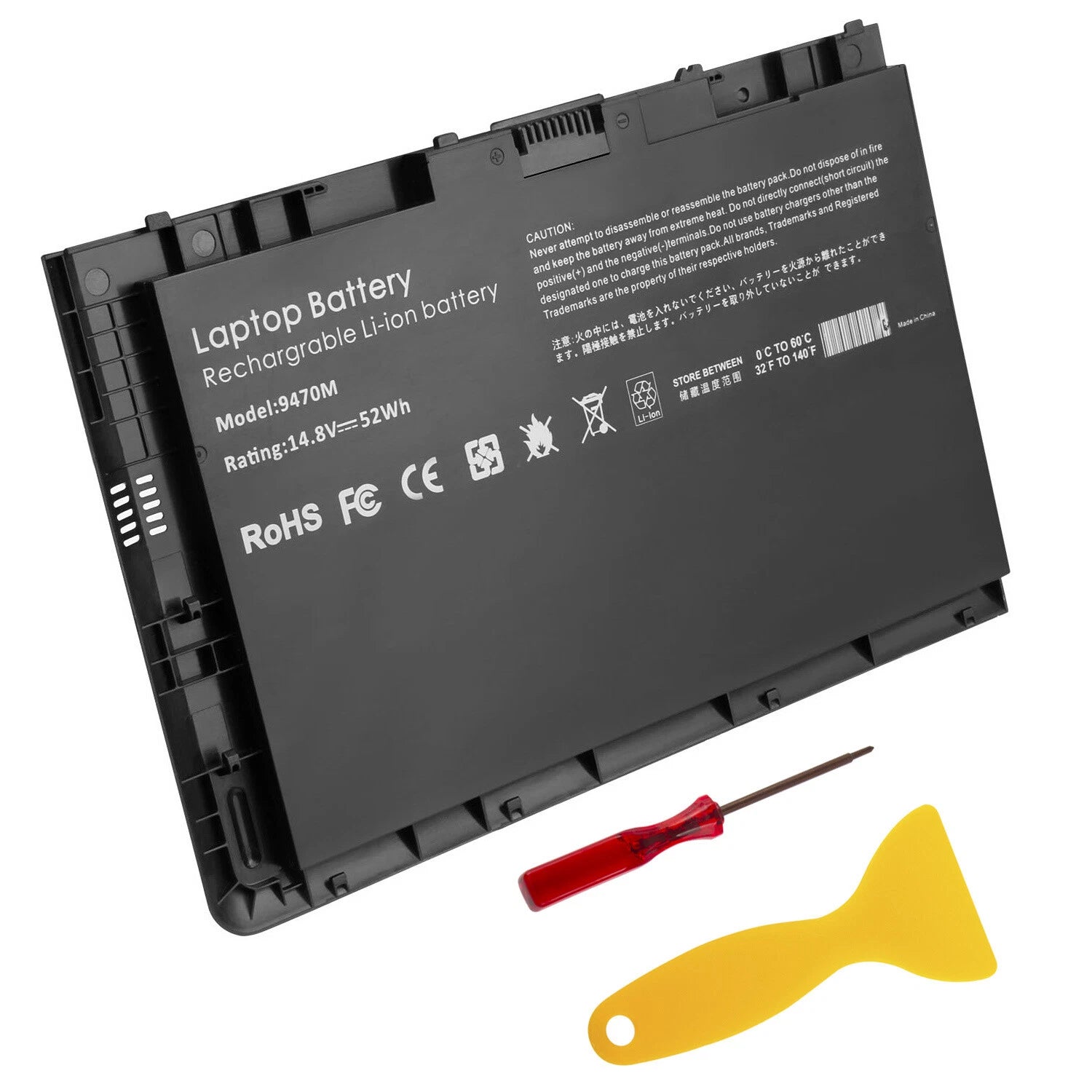 9470M Battery for HP EliteBook Folio 9480M HSTNN-DB3Z 682962-001 BT04XL 14.8V US