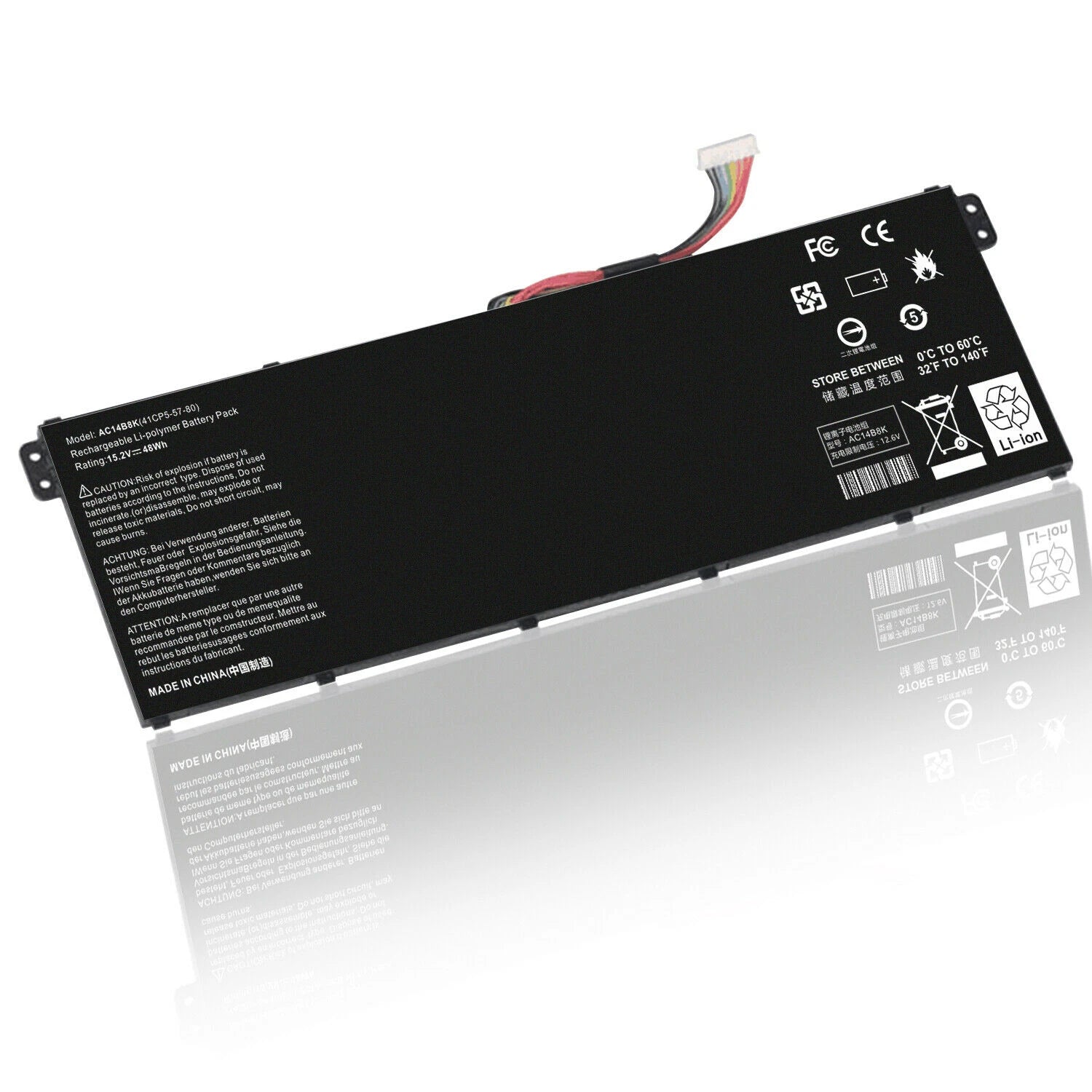 AC14B8K Laptop Battery for Acer Aspire E3-112 ES1-511 V3-371 V3-111 E5-771G