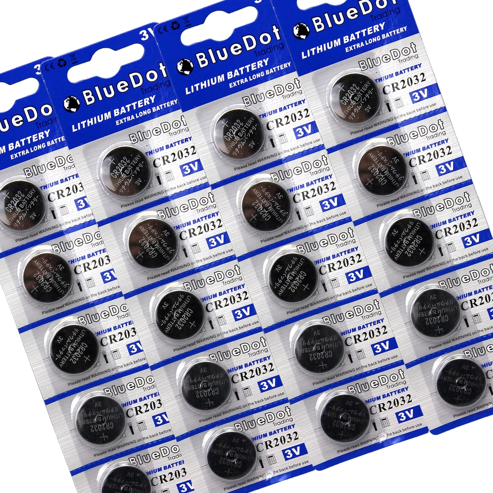 20 × CR2032 IN BULK DL2032 ECR2032 ECR2032 LM2032 2032 KCR2032 Lithium Battery