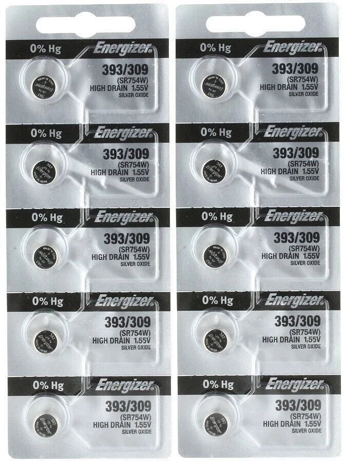 393 Energizer Batteries 10 Pk