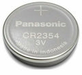 4 NEW BULK PANASONIC CR2354 CR 2354 3v lithium battery Expire 2032
