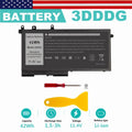 Battery 3DDDG For Dell Precision M3520 M3530 Latitude 5480 5490 5580 5590 42Wh