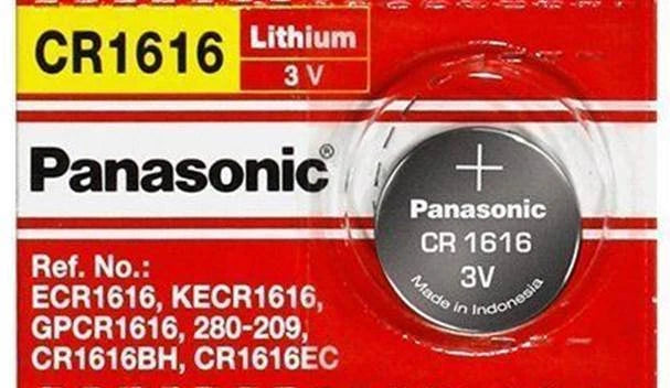 CR 1616 PANASONIC LITHIUM BATTERIES (1 piece) 3V Watch New Authorized Seller