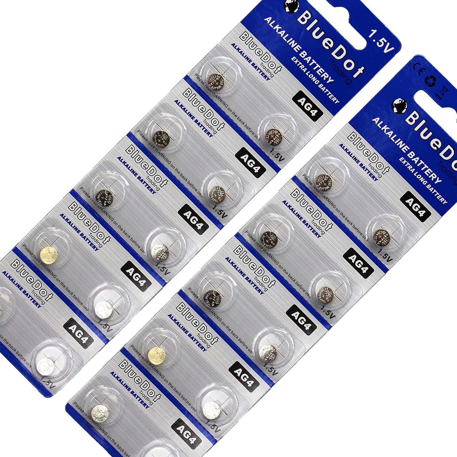 20 x AG4 NEW! 377 177 LR66 SR626 BlueDot Watch battery FREE USA SHIPPING