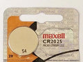 1 pcs x Maxell CR2025 Battery 3V Lithium Button Coin Cells Batteries GENUINE U.S
