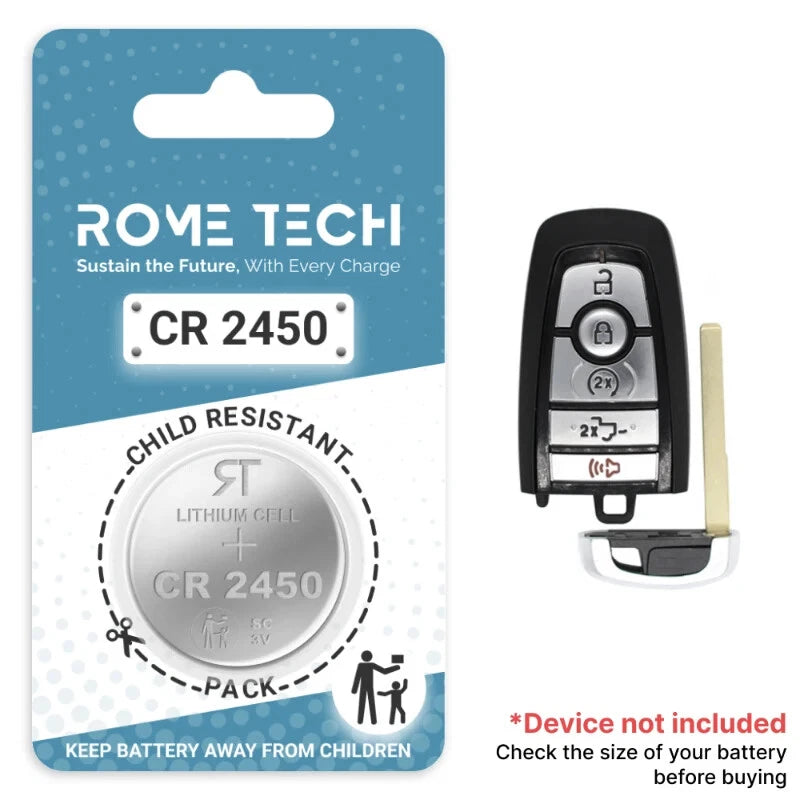 Key Fob Battery Replacement for Ford F-150 2023 2021 2020 2019 -1998 1 or 2 Pack