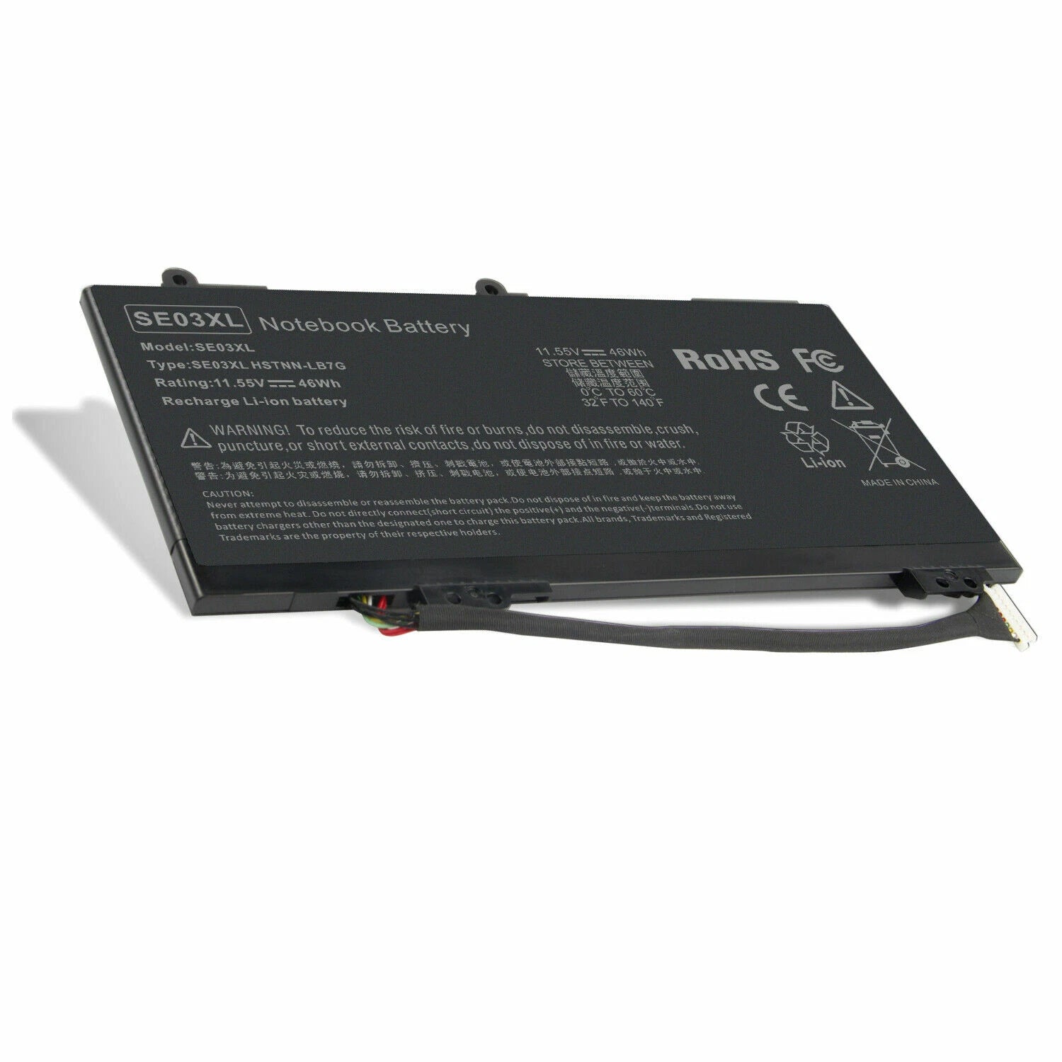 SE03XL Battery for Hp Pavilion 14-AL125TX TPN-Q171 849908-850 HSTNN-LB7G/UB6Z