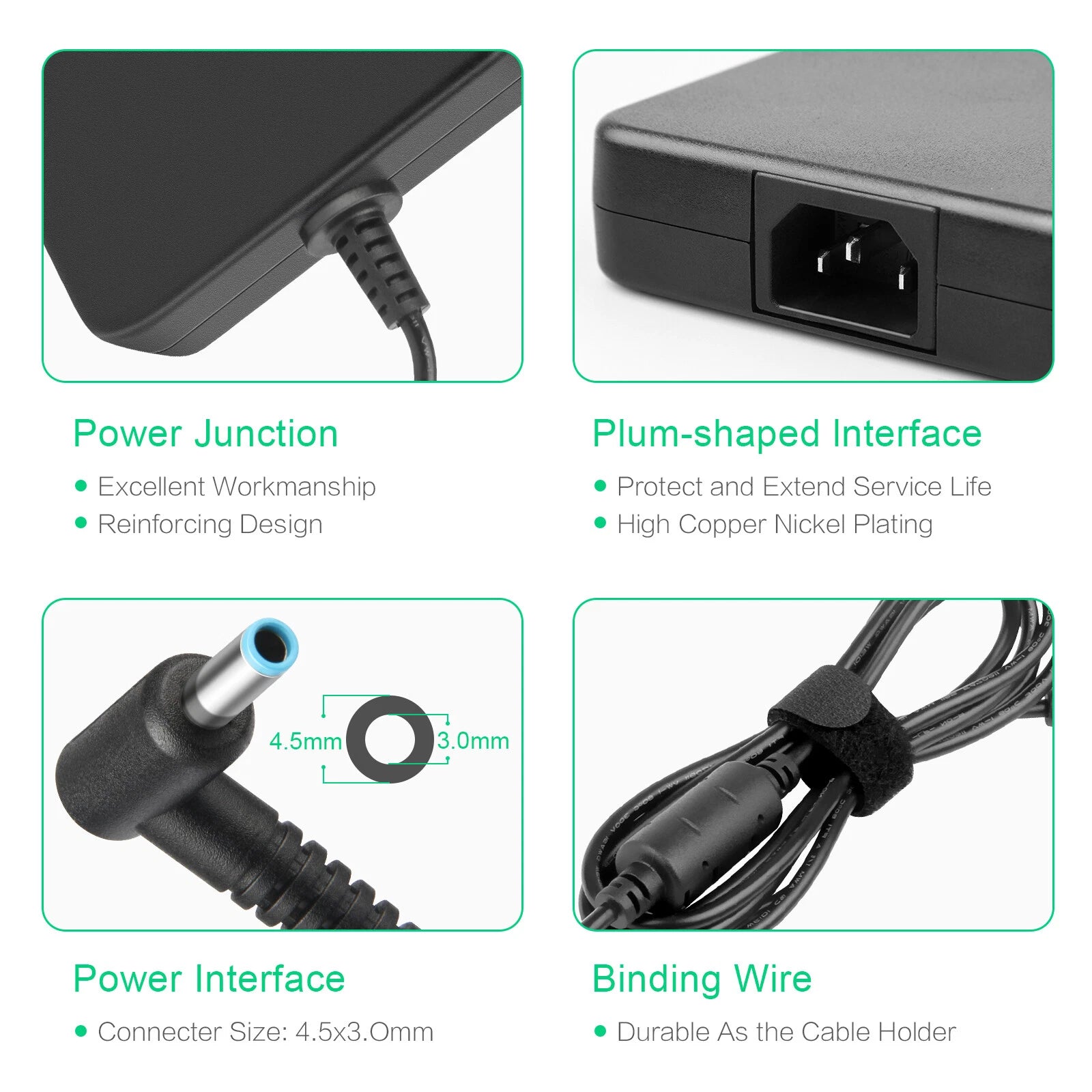 200W 19.5V 10.3A AC Adapter Charger For HP ZBook 17 15 G5 G4 G3 TPN-CA03 / DA10