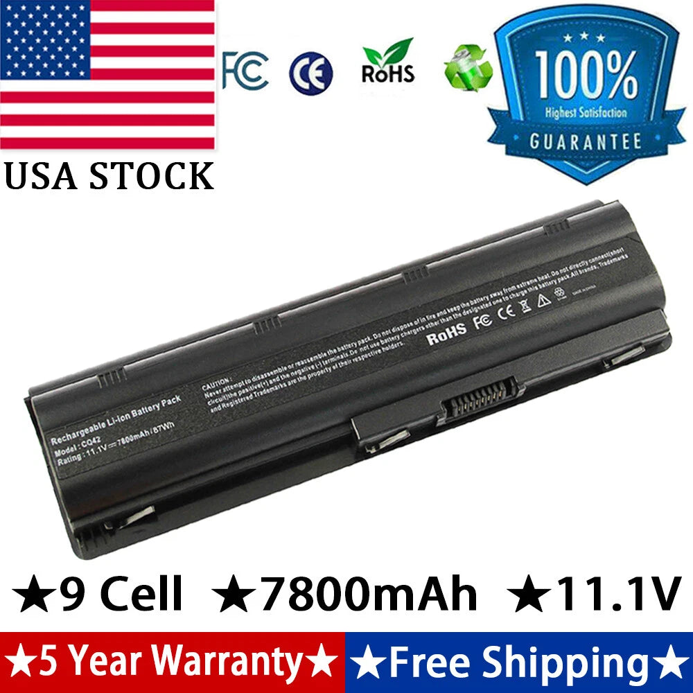 593553-001 MU06 9Cell Battery For HP 2000 CQ56 CQ32 CQ42 CQ43 G62 CQ72 G56 G4 G6