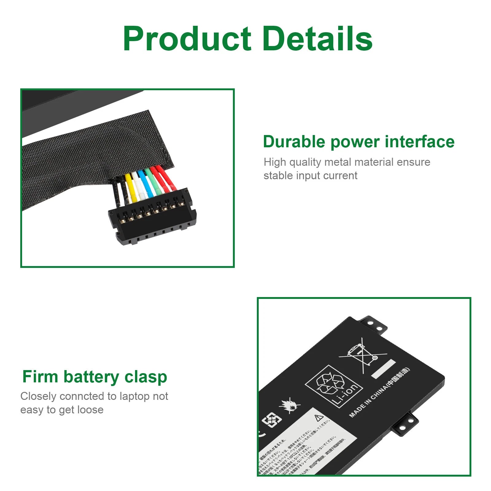 BATTERY FOR LENOVO 100E 300E CHROMEBOOK 2ND GEN L19L3PG1 L19C3PG1 L19M3PG1