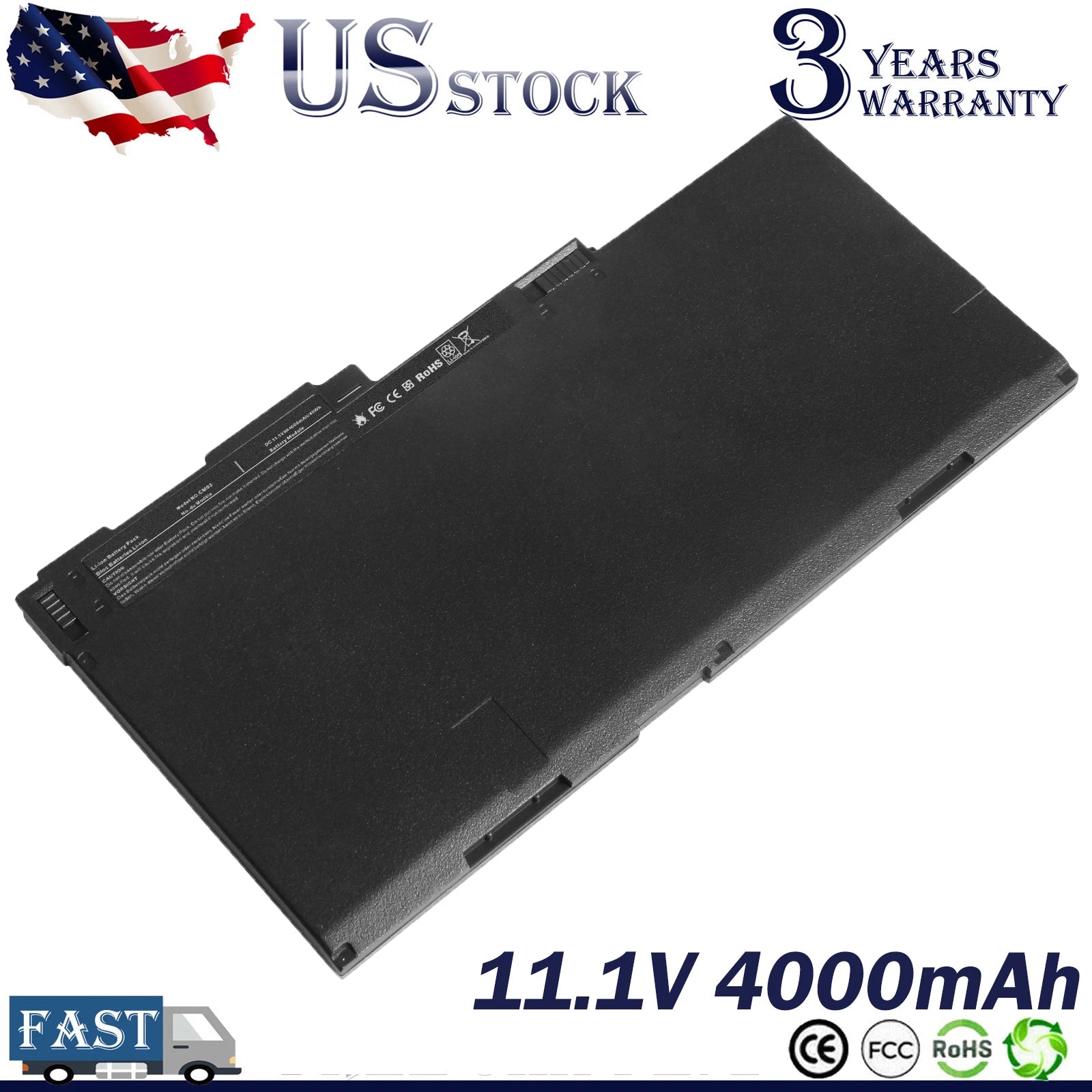 CM03XL CM03 battery for HP EliteBook 840 845 850 740 745 750 G1 G2 Series 717376